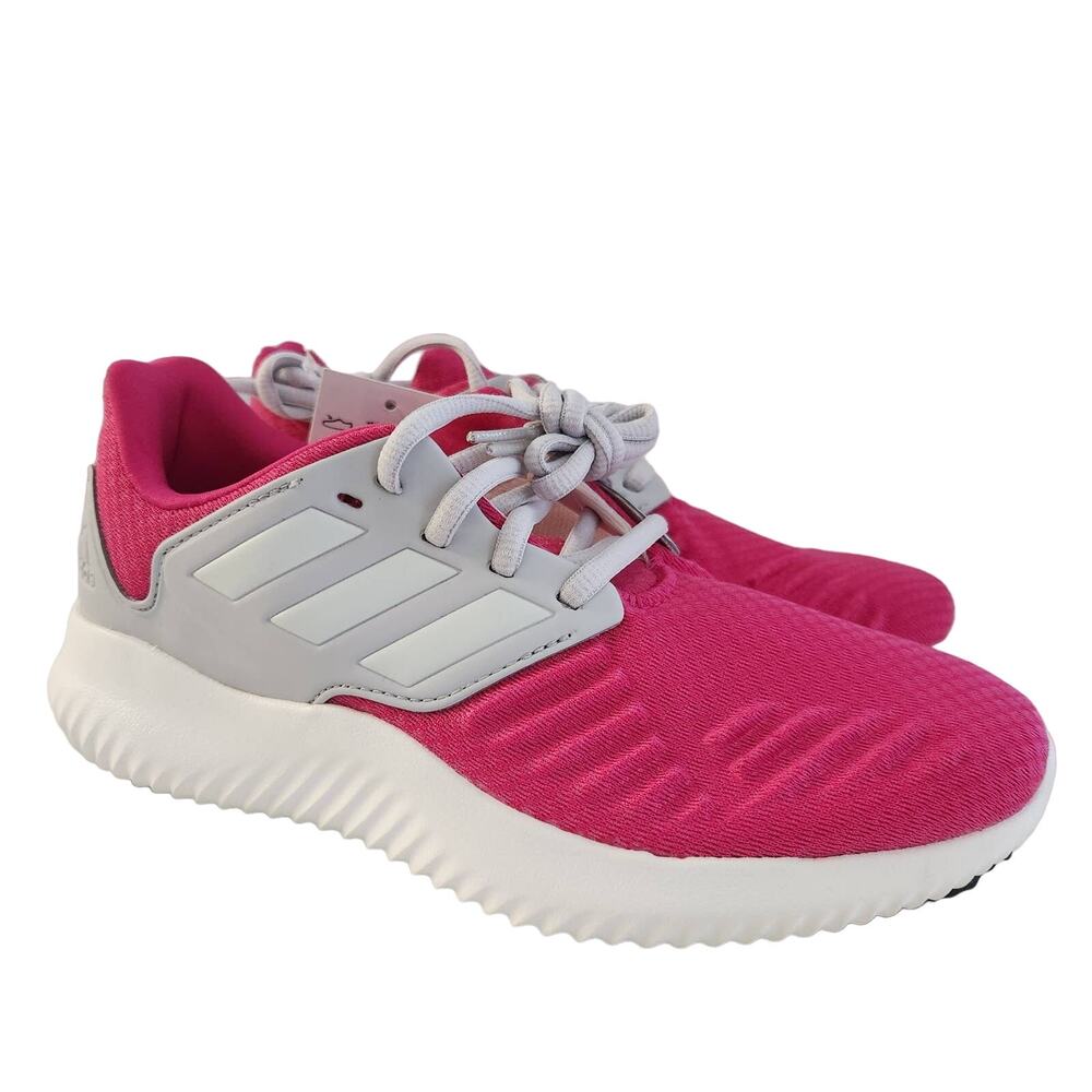 adidas Girls Alphabounce RC XJ Casual Sneakers, Pink, 4